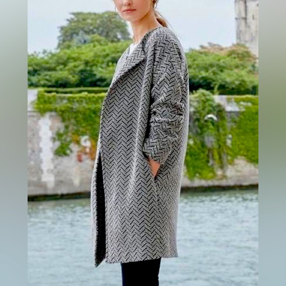 Amour Vert Jacqueline Herringbone Jacket